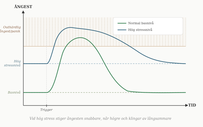 Stress - ångest beskrivning